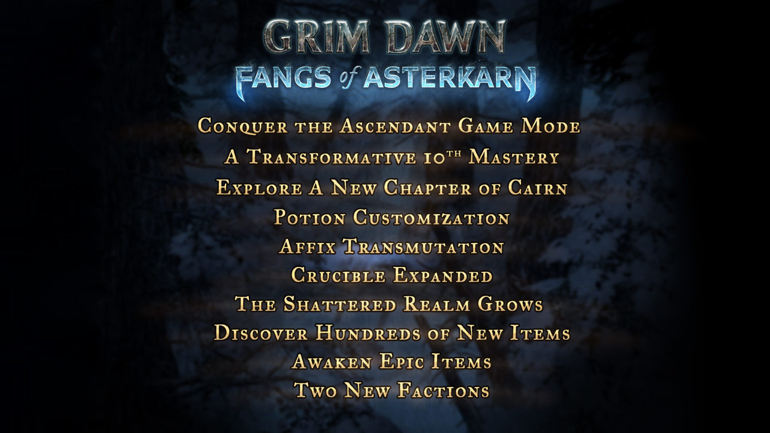 Grim Dawn ganha expansão Fangs of Asterkarn com novo reino e linha de habilidades